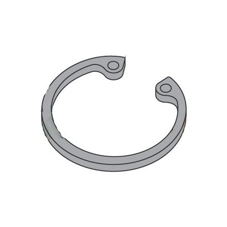 NEWPORT FASTENERS Internal Retaining Ring, Steel, Black Phosphate Finish, 1.75 in Bore Dia., 500 PK 950151
